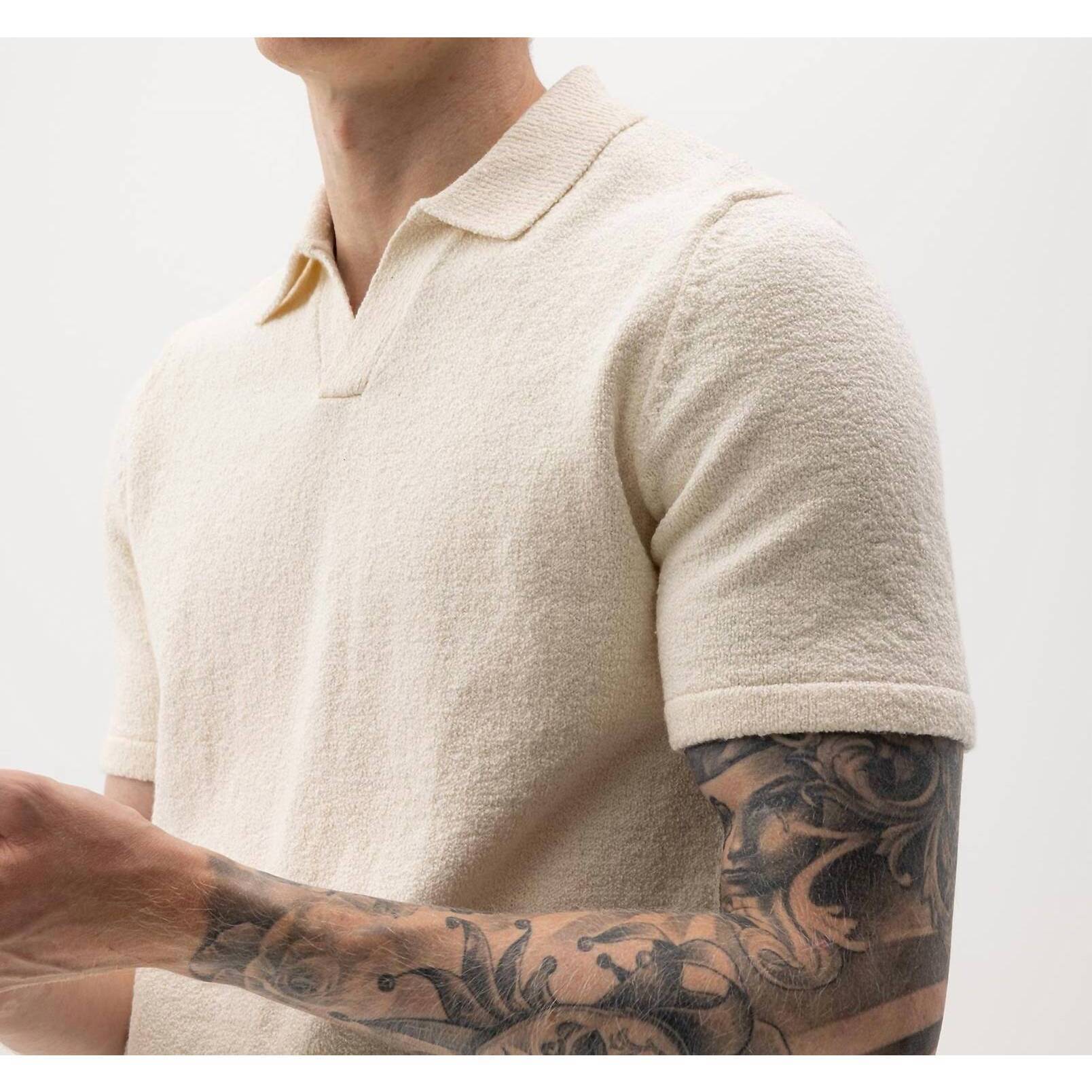 New Holebrook Usa Brad Polo In Off White — image 3 of 3
